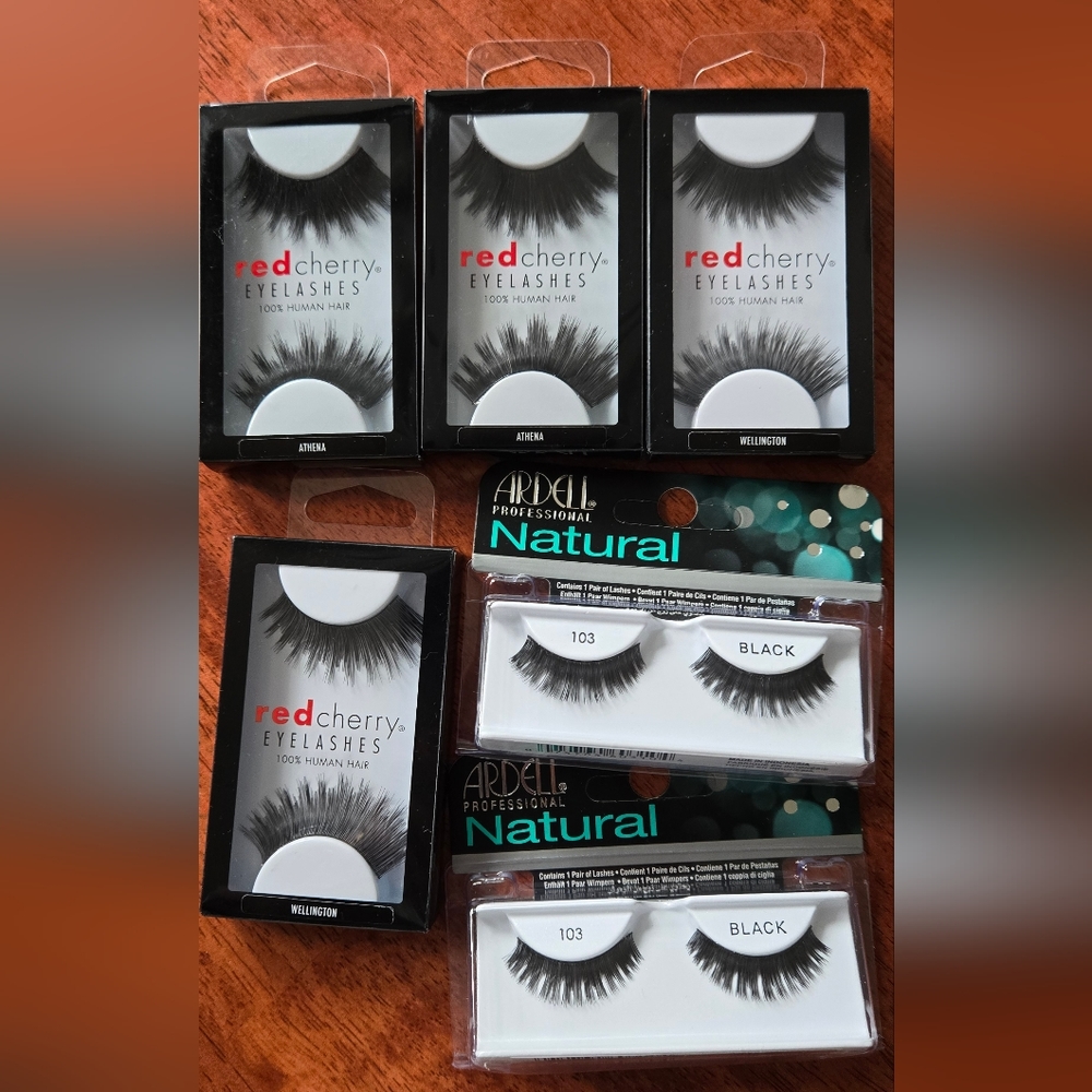 False eyelashes - 6 pairs